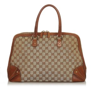 Gucci GG Canvas Dome Nail Handbag