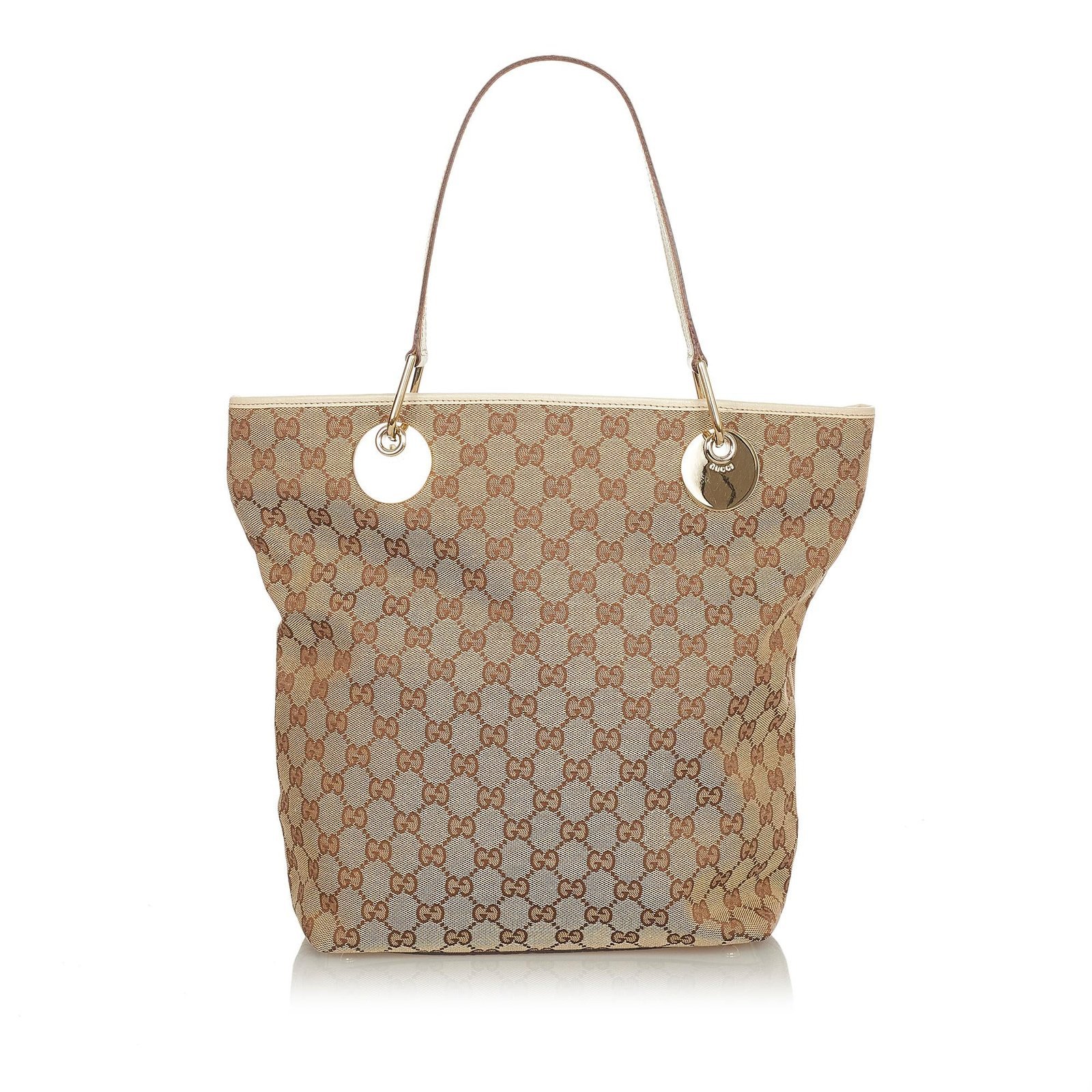 Gucci GG Canvas Eclipse Tote Bag - Image 3