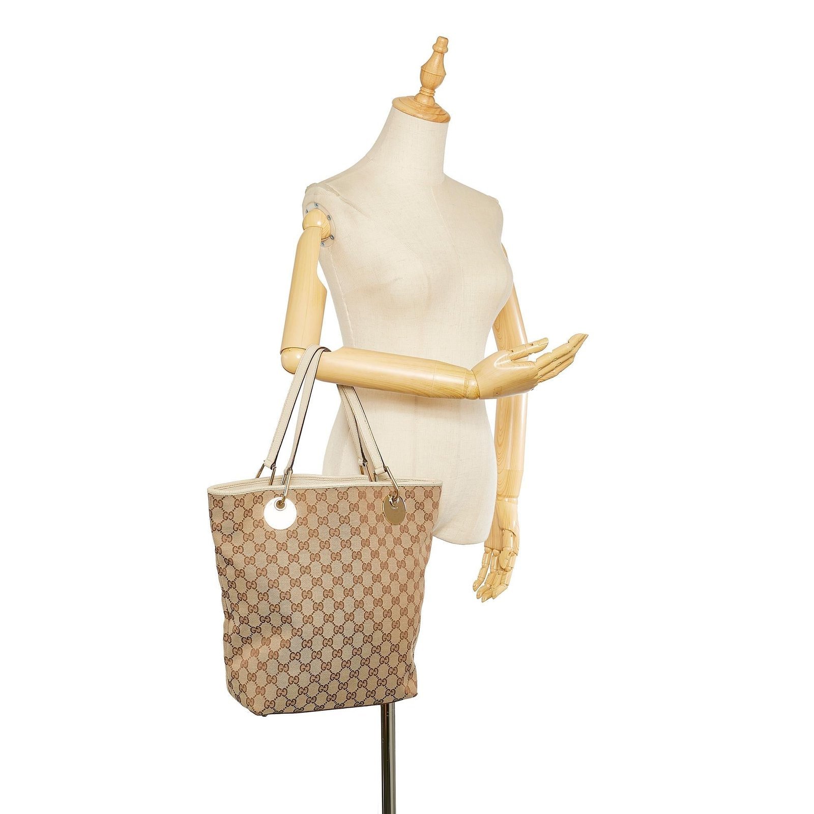 Gucci GG Canvas Eclipse Tote Bag - Image 5