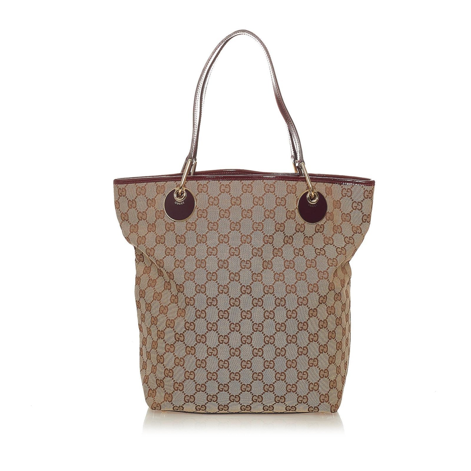 Gucci GG Canvas Eclipse Tote Bag - Image 3