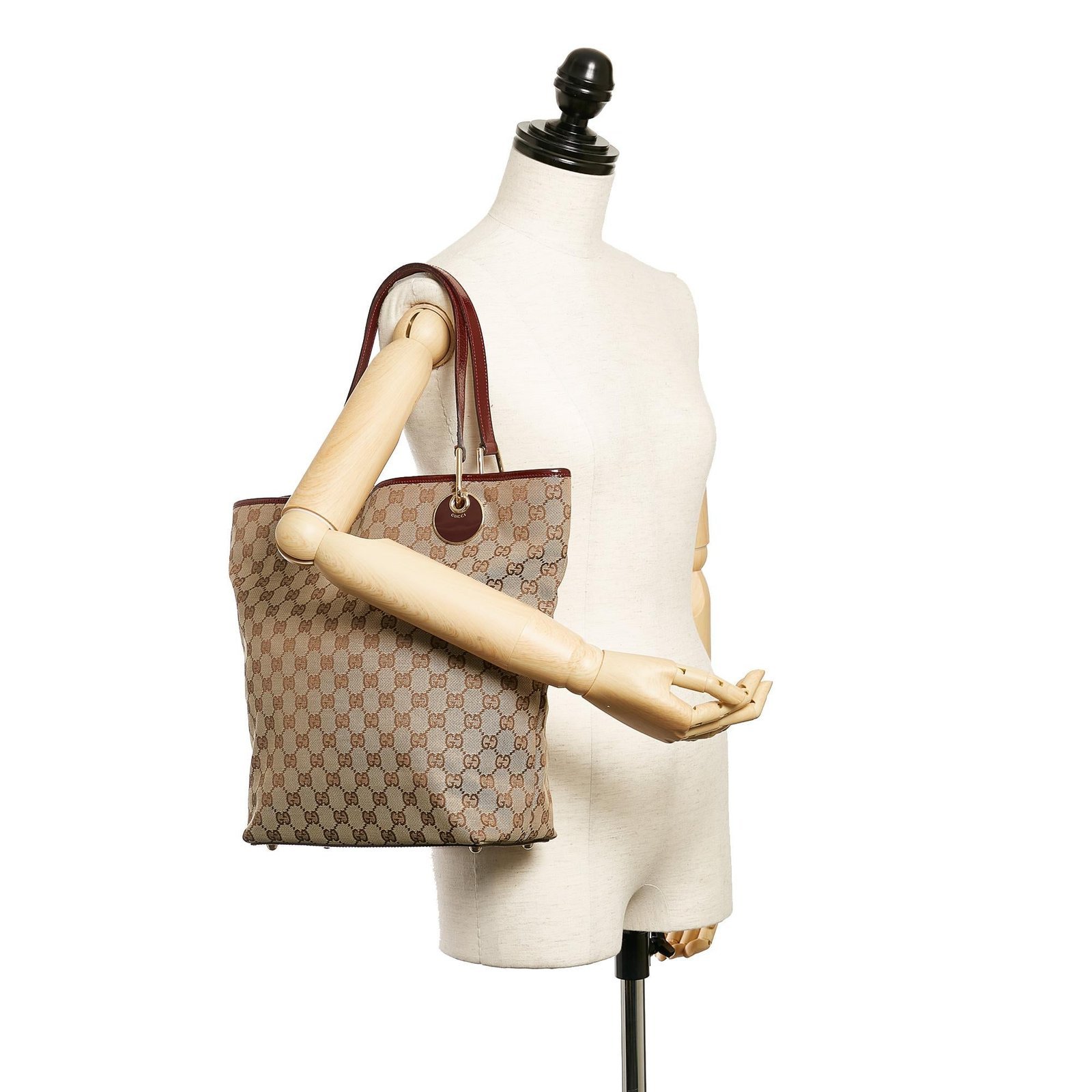 Gucci GG Canvas Eclipse Tote Bag - Image 5