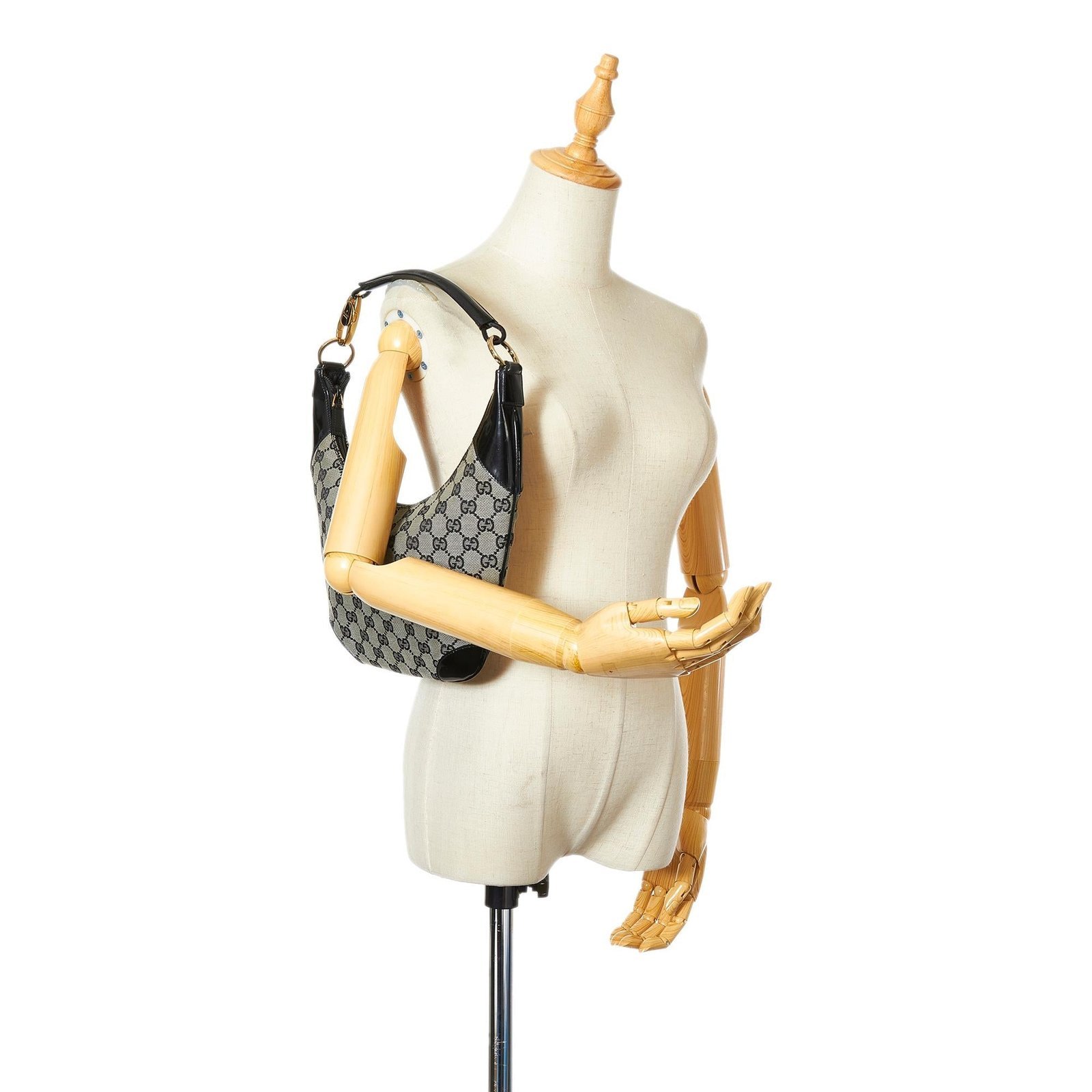 Gucci GG Canvas Hobo Bag - Image 5