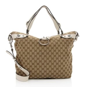 Gucci GG Canvas Icon Bit Large Tote