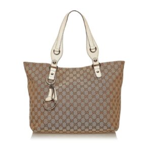 Gucci GG Canvas Icon Bit Tote Bag