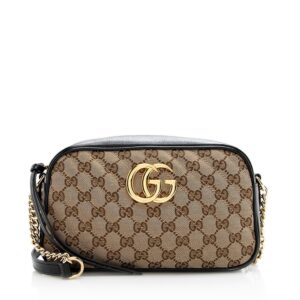 Gucci GG Canvas GG Marmont Small Shoulder Bag