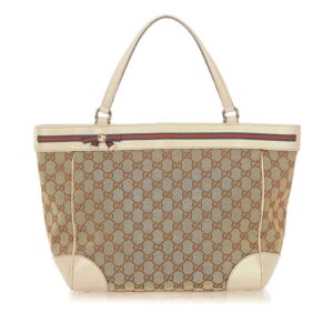 Gucci GG Canvas Mayfair Tote Bag