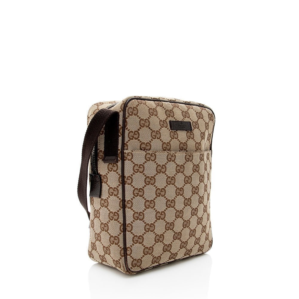 Gucci GG Canvas Messenger Bag - Image 2