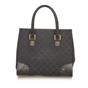 Gucci GG Canvas Nailhead Handbag