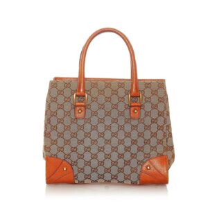 Gucci GG Canvas Nailhead Handbag
