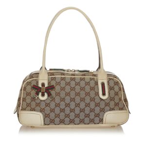 Gucci GG Canvas Princy Handbag