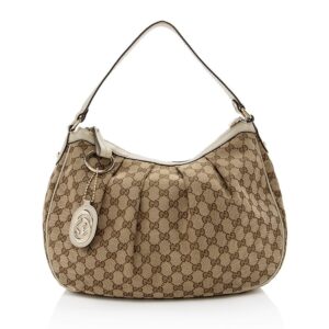 Gucci GG Canvas Sukey Hobo
