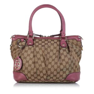 Gucci GG Canvas Sukey Satchel