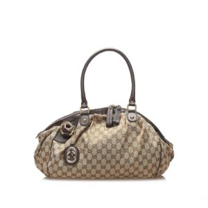 Gucci GG Canvas Sukey Satchel