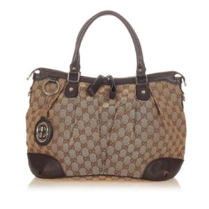 Gucci GG Canvas Sukey Satchel