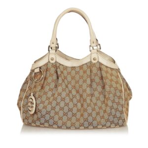 Gucci GG Canvas Sukey Tote Bag
