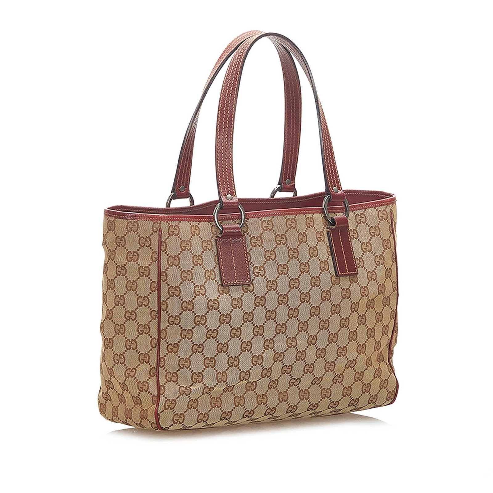 Gucci GG Canvas Tote Bag - Image 2