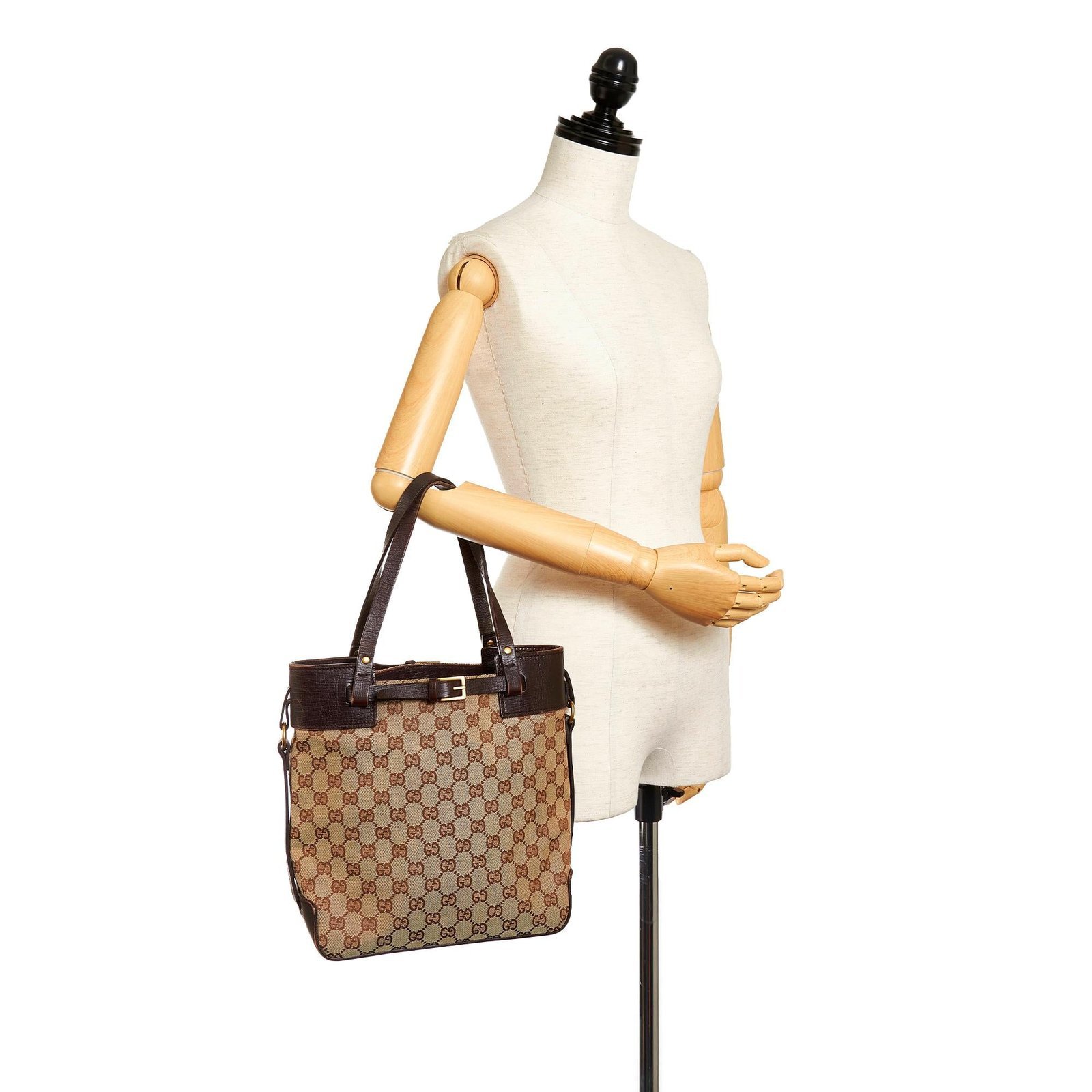 Gucci GG Canvas Tote Bag - Image 5