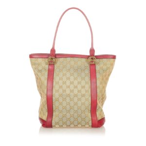 Gucci GG Canvas Twins Tote Bag