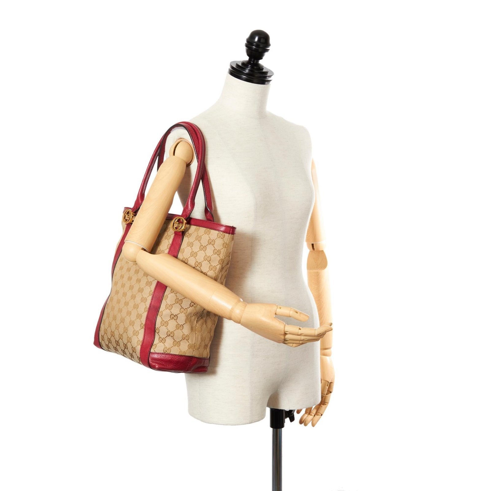 Gucci GG Canvas Twins Tote Bag - Image 5