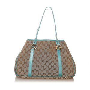Gucci GG Canvas Twins Tote Bag
