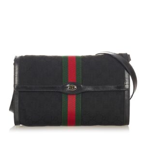 Gucci GG Canvas Web Crossbody Bag