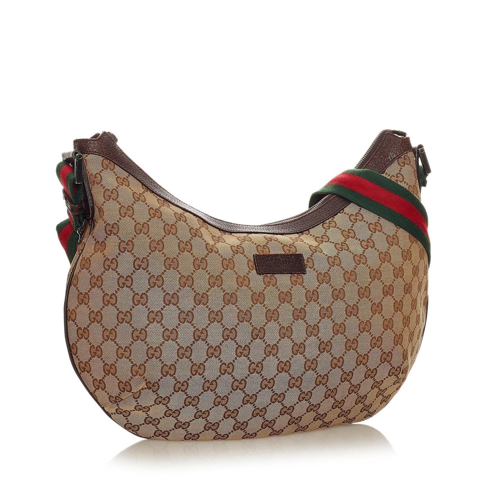 Gucci GG Canvas Web Crossbody Bag - Image 2