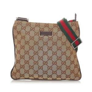Gucci GG Canvas Web Crossbody Bag