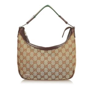 Gucci GG Canvas Web Handbag