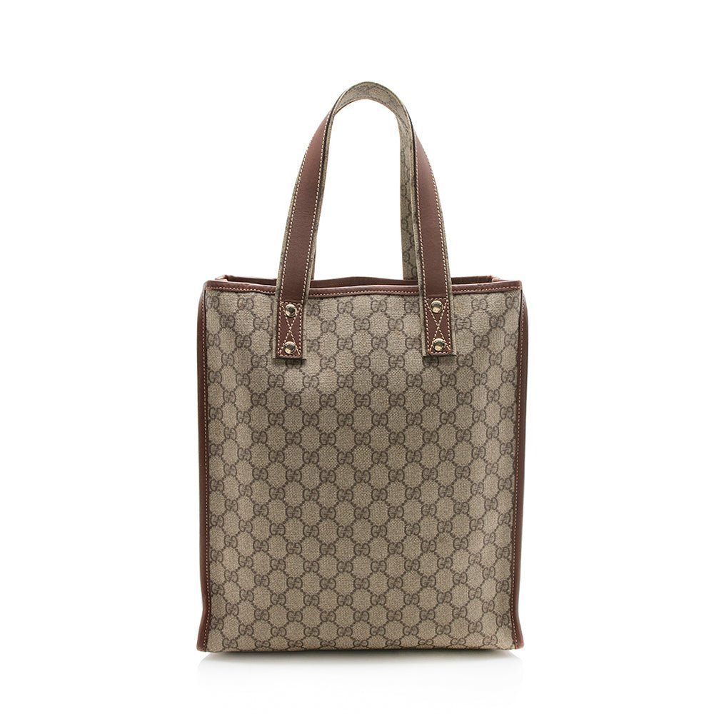 Gucci GG Supreme Web Loop N/S Shopping Tote - Image 3