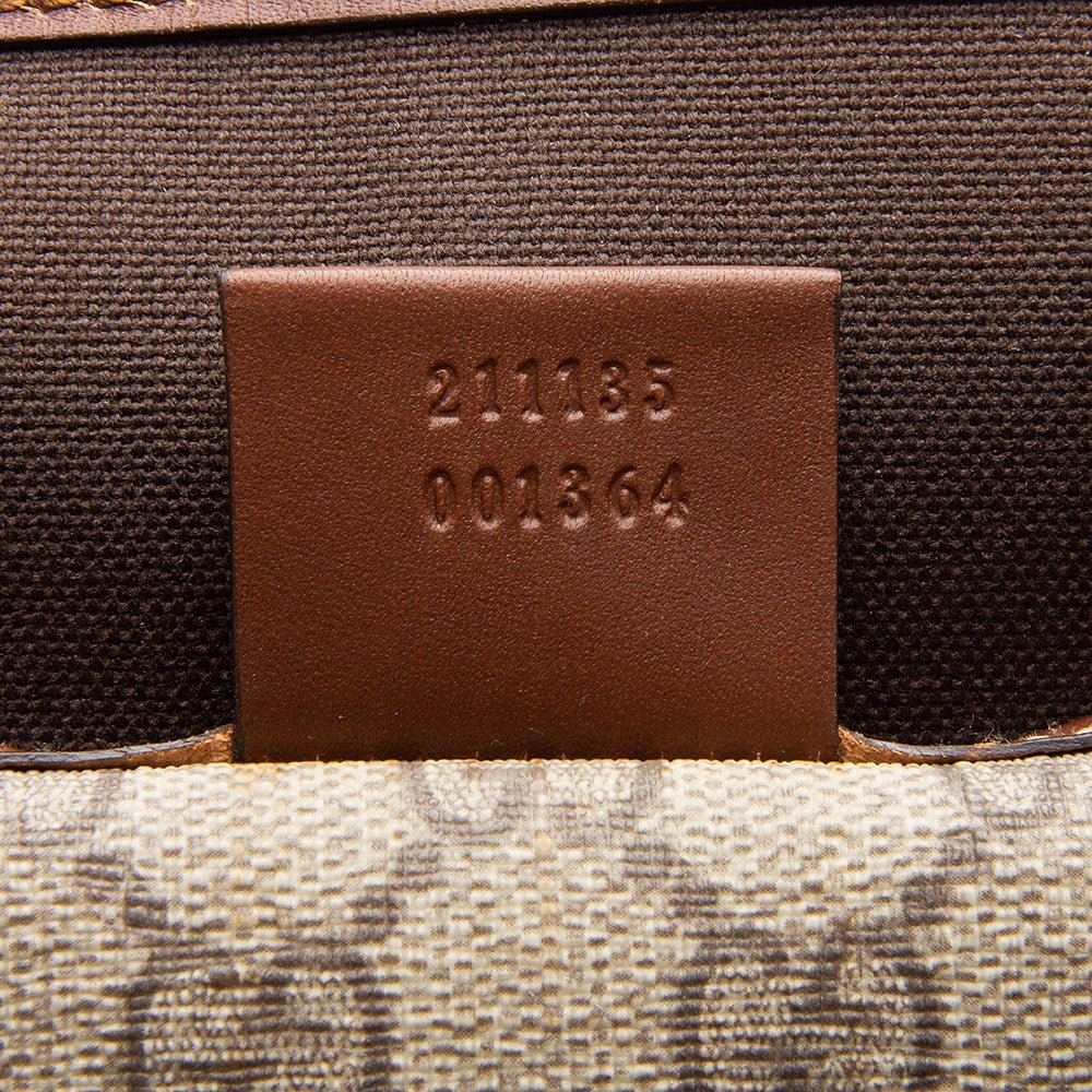 Gucci GG Supreme Web Loop N/S Shopping Tote - Image 6