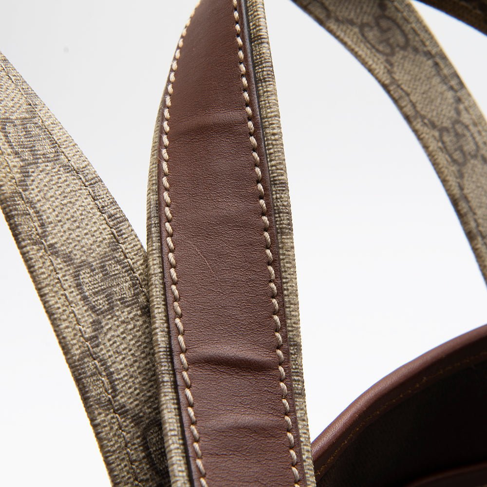 Gucci GG Supreme Web Loop N/S Shopping Tote - Image 10