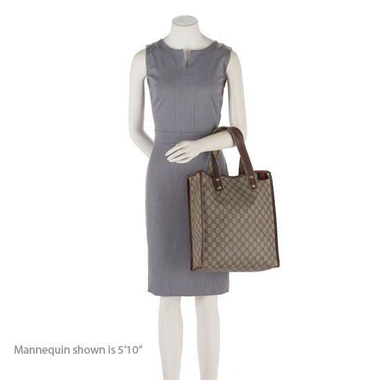 Gucci GG Supreme Web Loop N/S Shopping Tote - Image 5