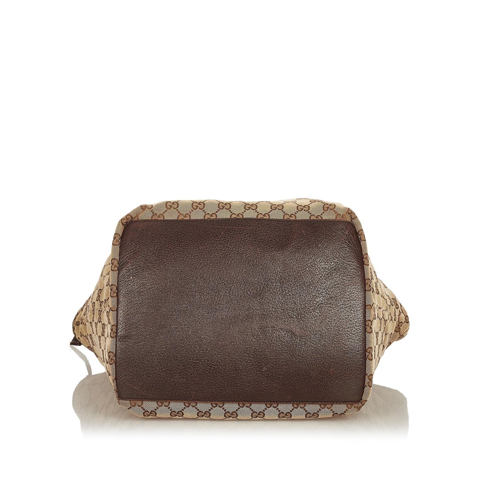 Gucci GG Canvas Web Tote Bag - Image 4