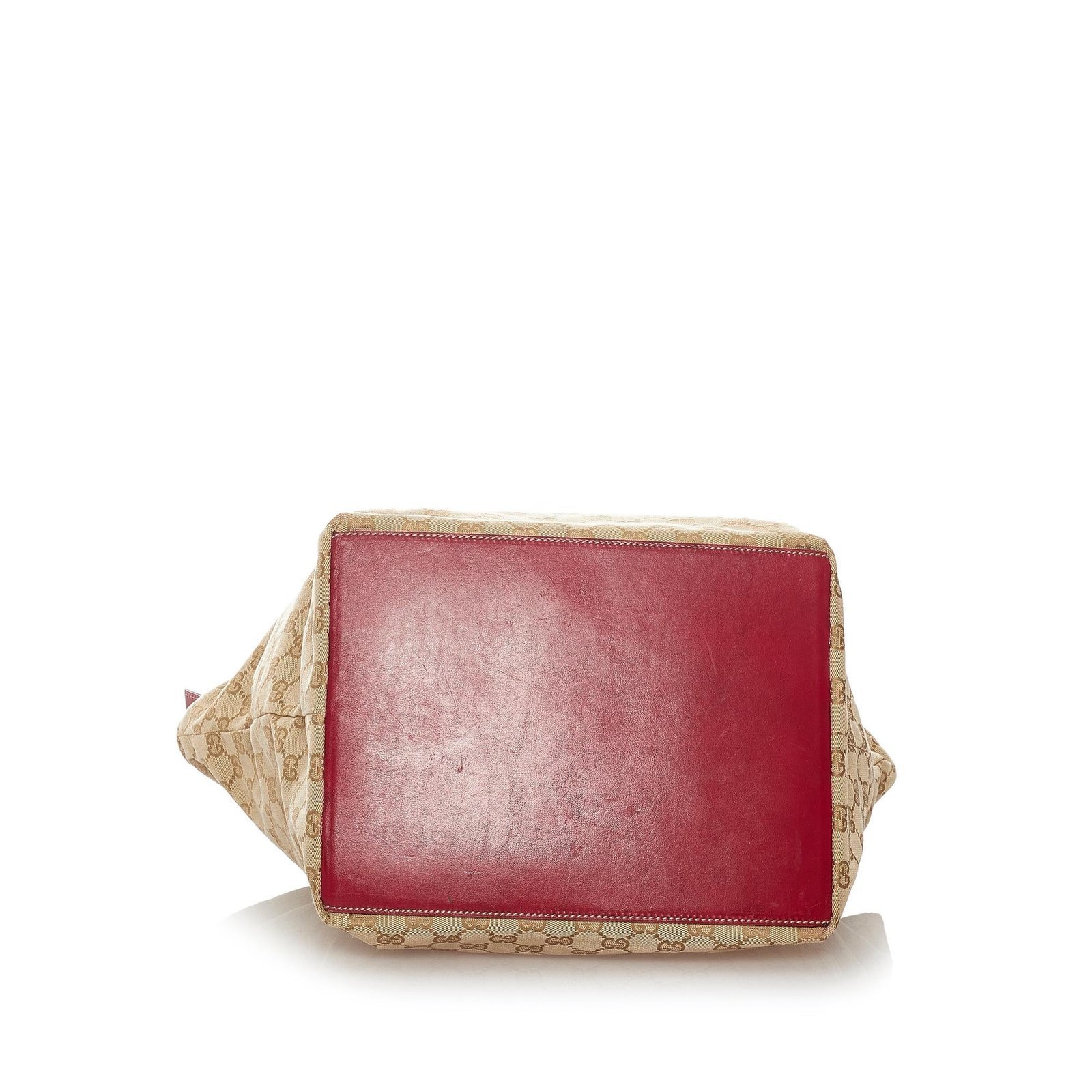 Gucci GG Canvas Web Tote Bag - Image 4