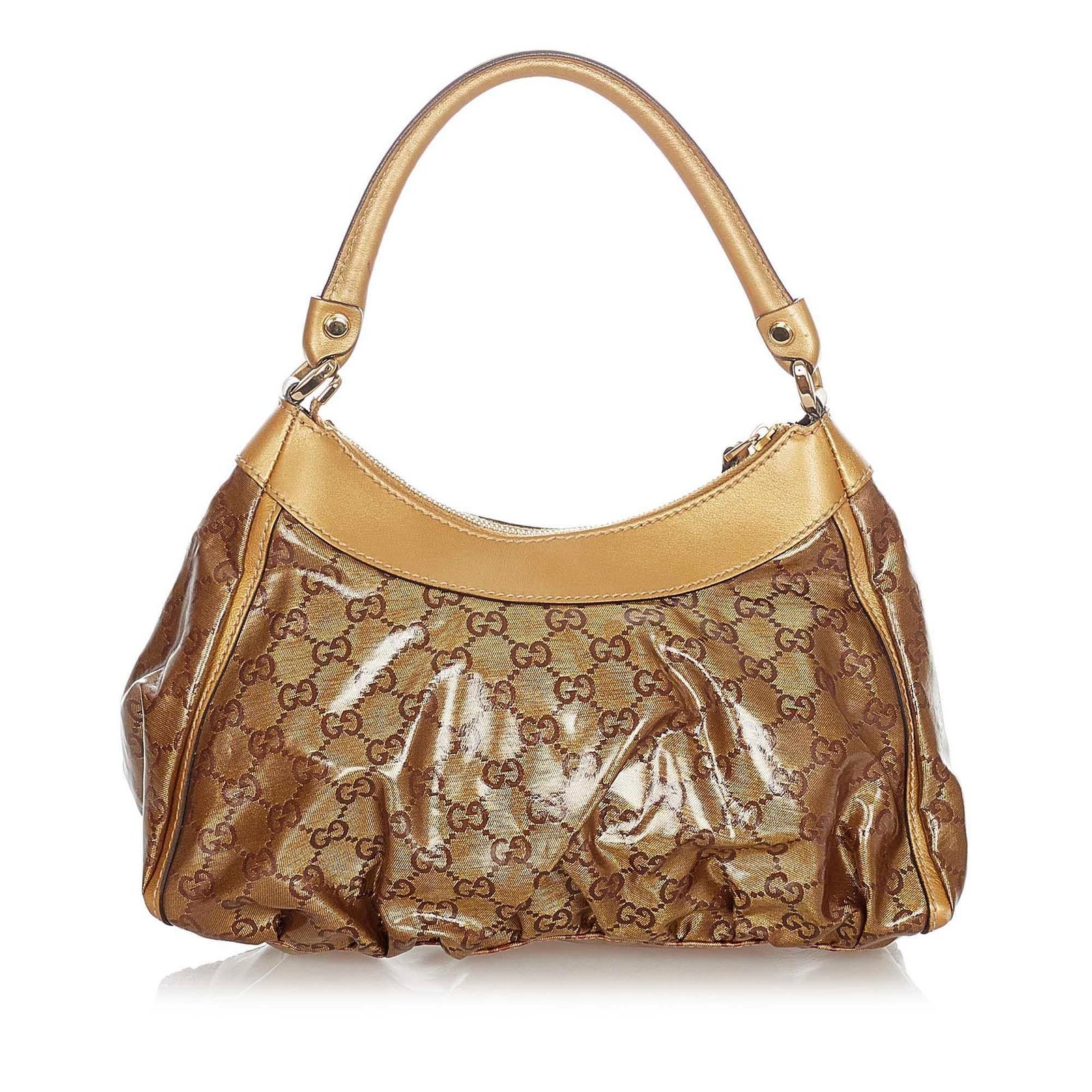 Gucci GG Crystal Abbey D-Ring Shoulder Bag - Image 3