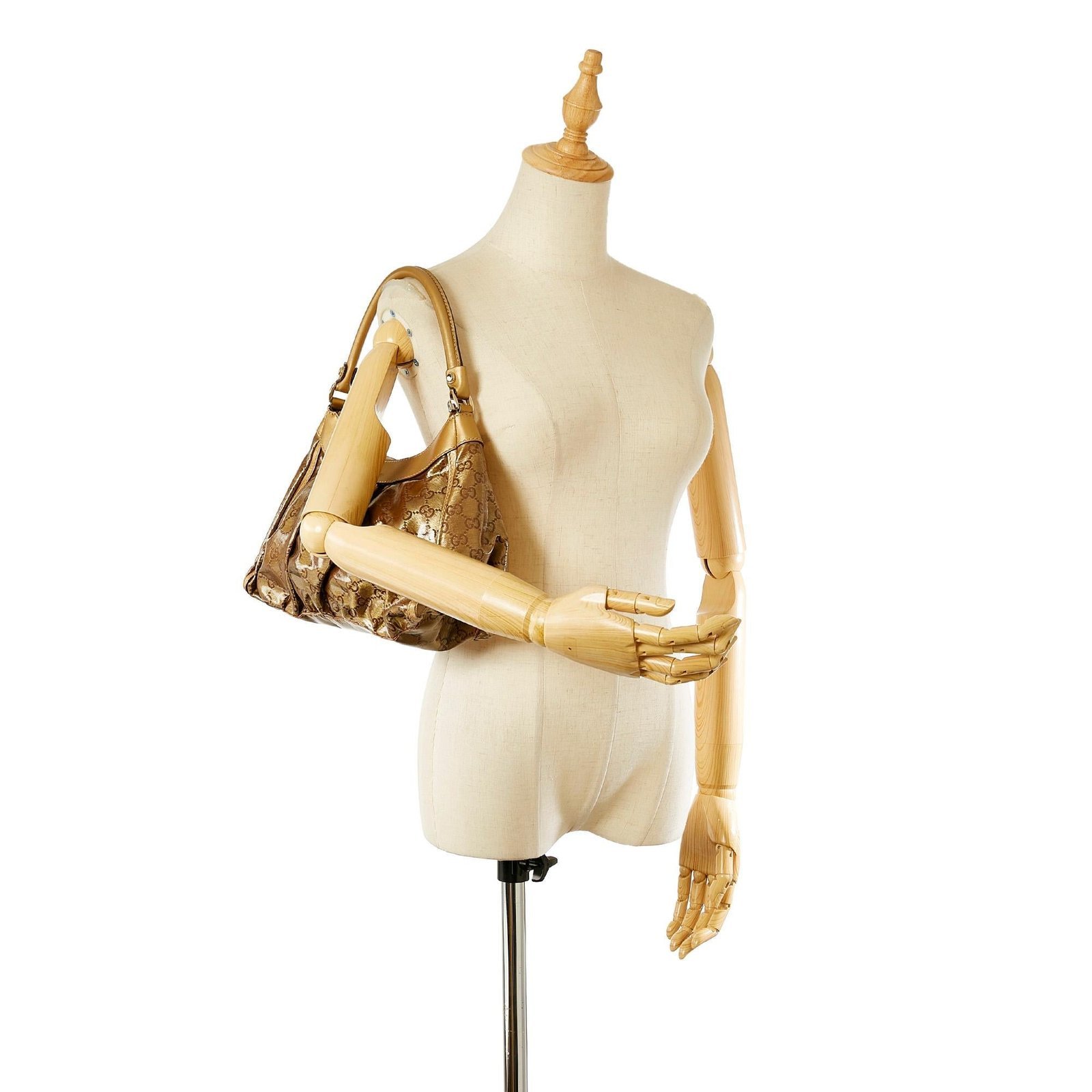 Gucci GG Crystal Abbey D-Ring Shoulder Bag - Image 5