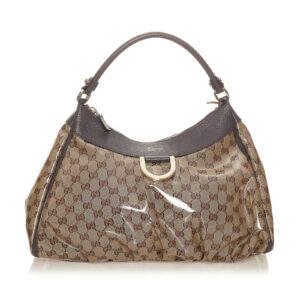 Gucci GG Crystal Abbey D-Ring Shoulder Bag
