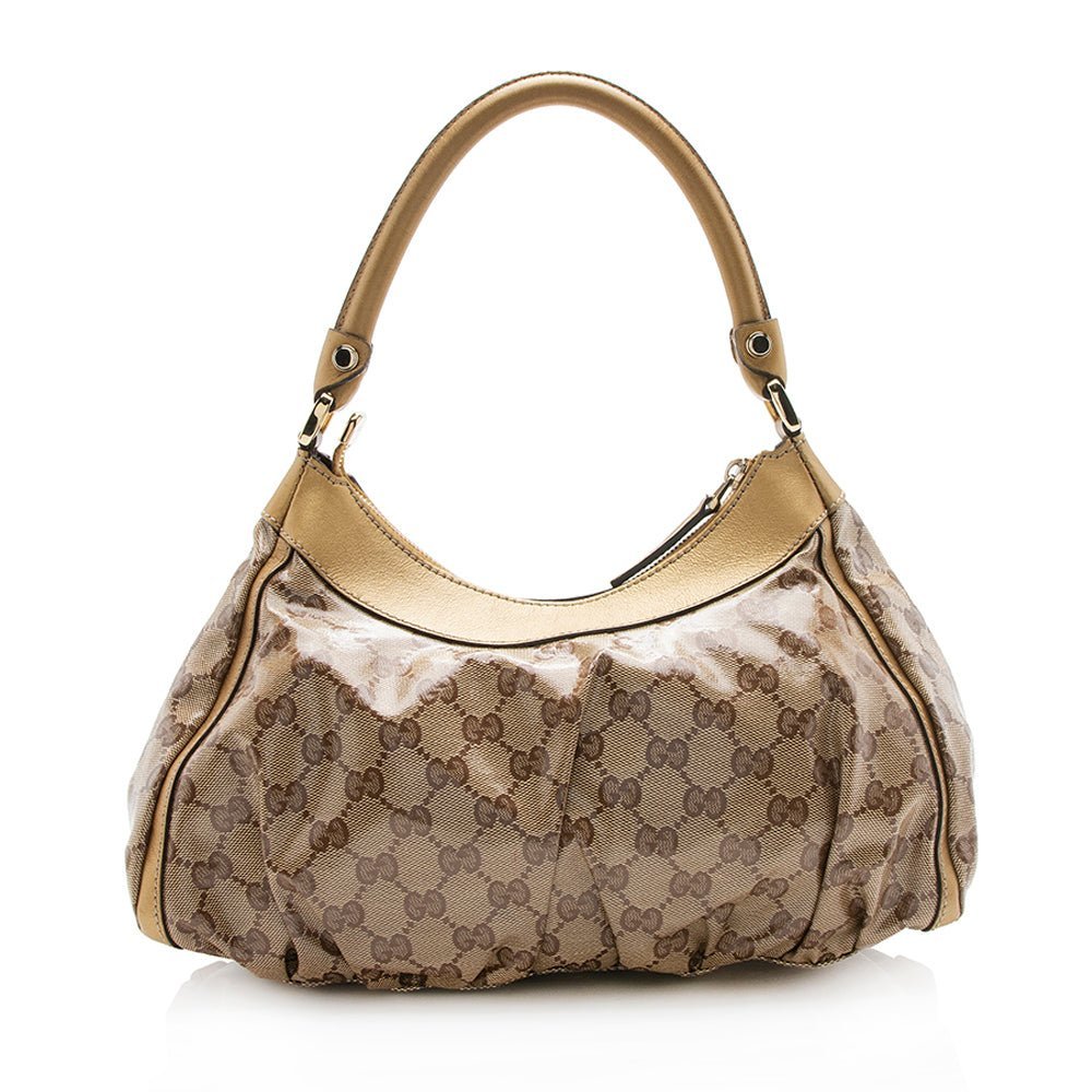 Gucci GG Crystal D Ring Small Hobo - Image 3