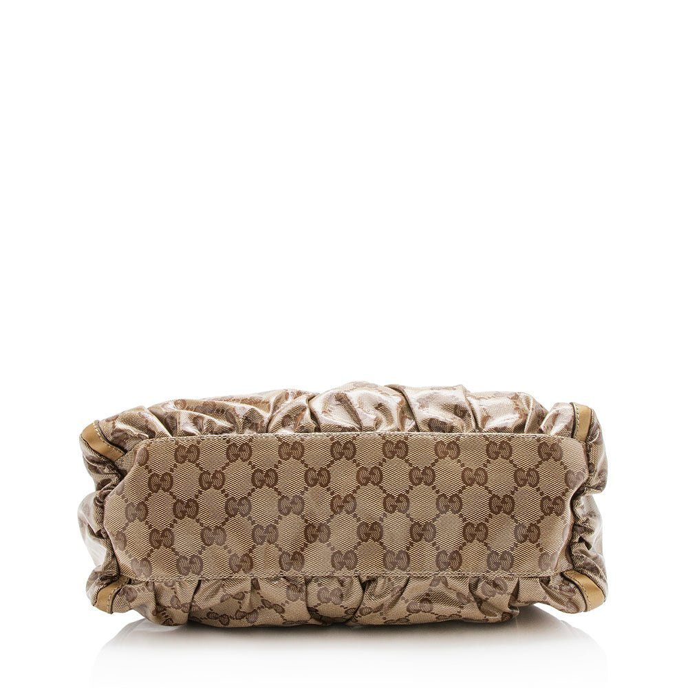 Gucci GG Crystal D Ring Small Hobo - Image 4