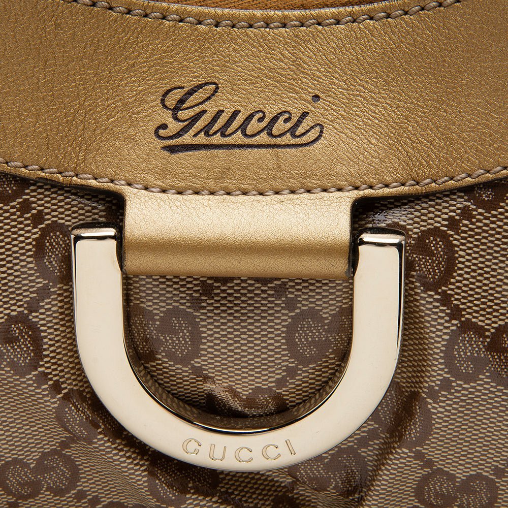 Gucci GG Crystal D Ring Small Hobo - Image 9