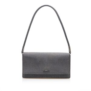 Gucci GG Denim Baguette