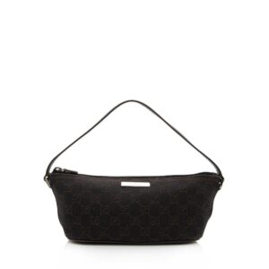 Gucci GG Denim Classic Pochette