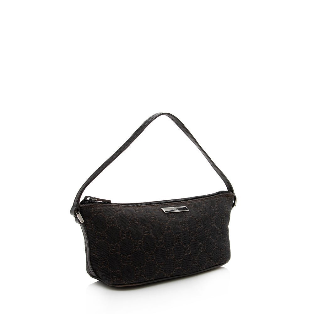 Gucci GG Denim Classic Pochette - Image 2
