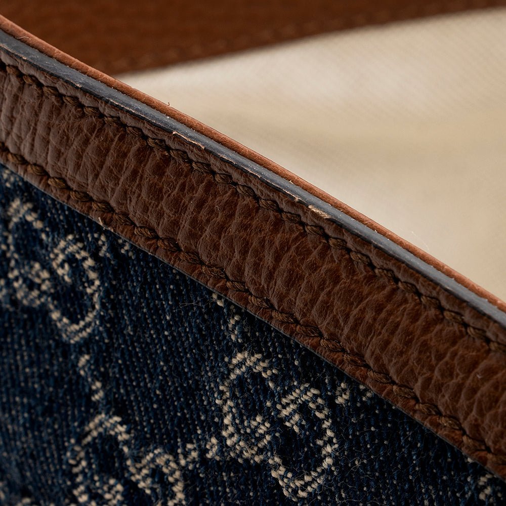 Gucci GG Denim Ophidia Medium Tote - Image 10