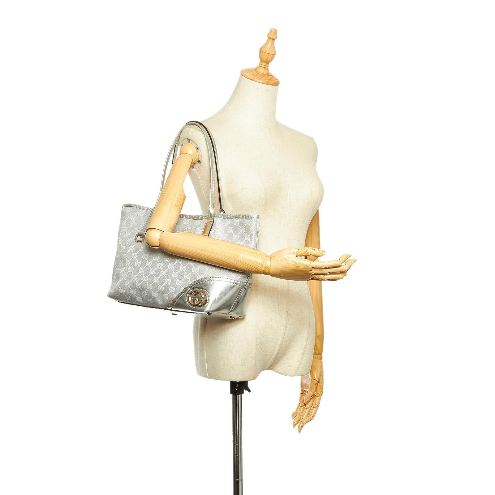 Gucci GG Nylon Tote Bag - Image 5