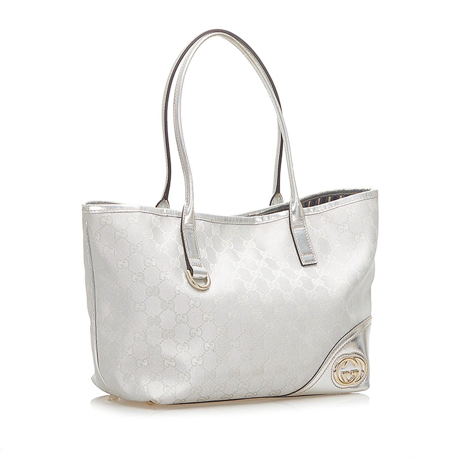 Gucci GG Nylon Tote Bag - Image 2