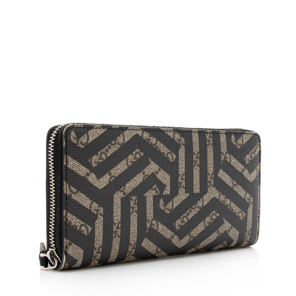 Gucci GG Supreme Caleido Zip Wallet - Image 2