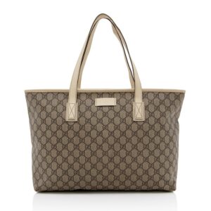 Gucci GG Supreme Classic Medium Zip Tote