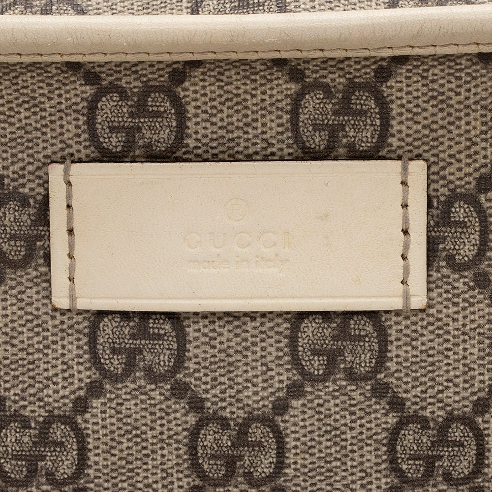 Gucci GG Supreme Classic Medium Zip Tote - Image 9