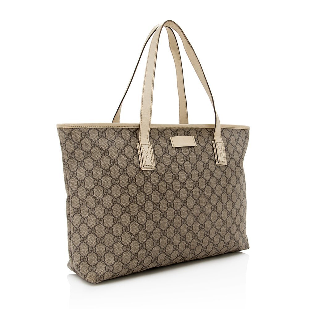 Gucci GG Supreme Classic Medium Zip Tote - Image 2